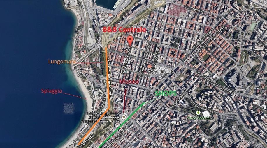 B&B Centrale Affittacamere Reggio di Calabria Kültér fotó